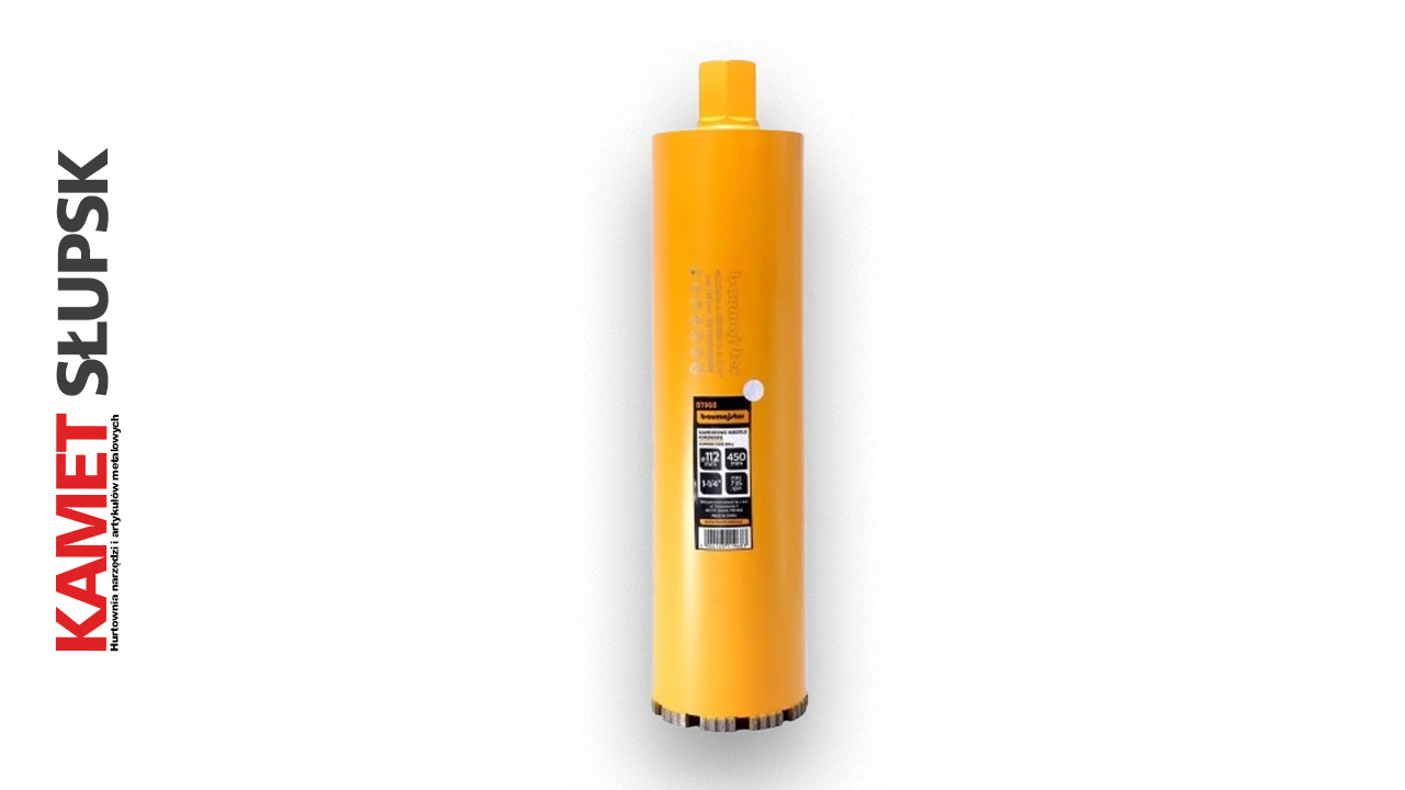 Diamentowe wiertło koronowe to narzędzie, które podnosi jakość pracy w twardych materiałach. Zapewnia równe otwory, szybkie cięcie i wysoką trwałość.